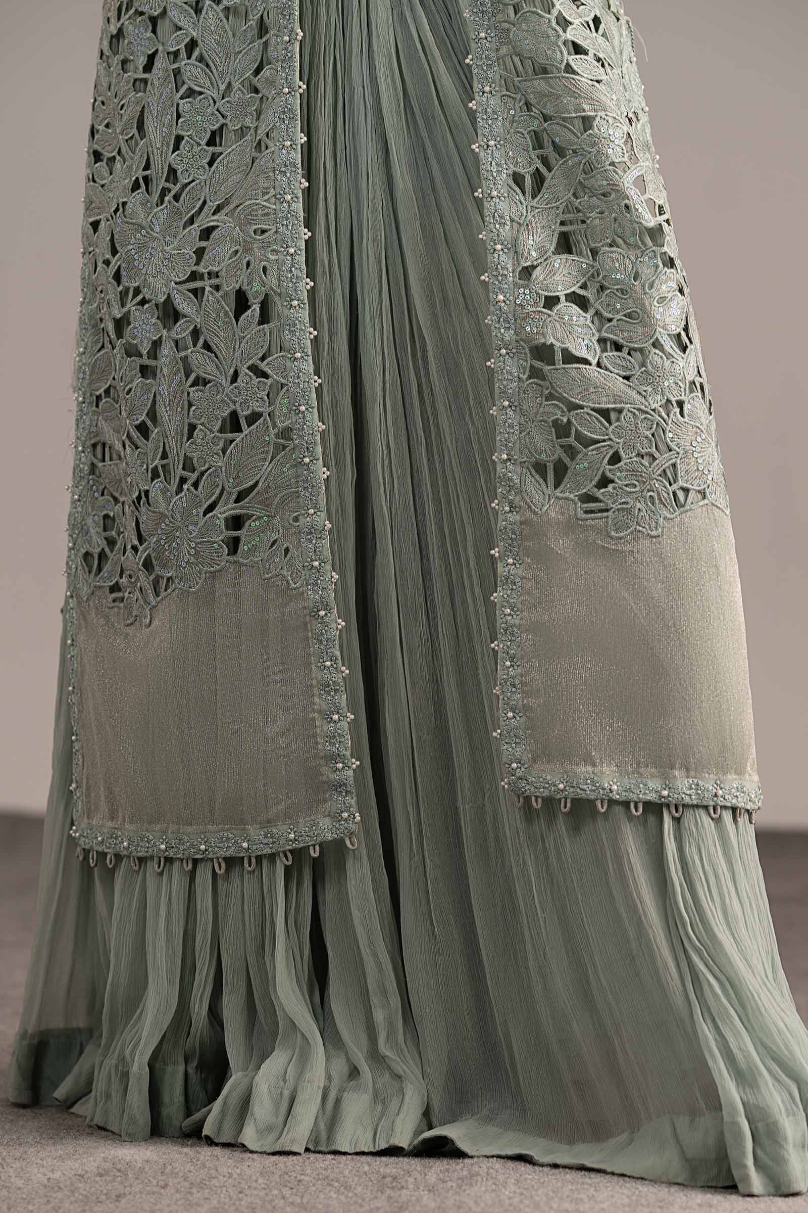 Maria.B. - Embroidered Zari Organza Suit