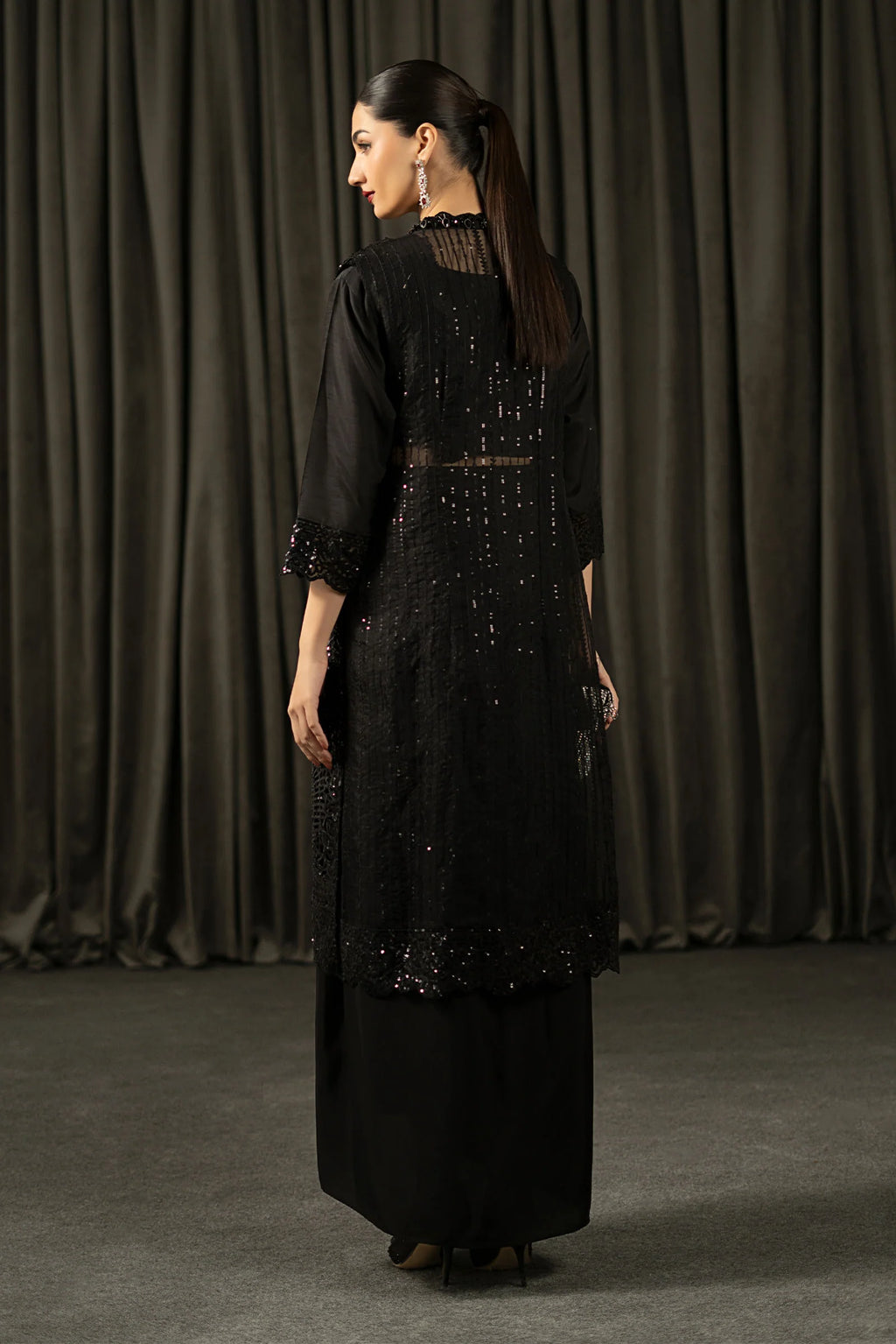 Maria.B. - 3 Piece Embroidered Organza Suit