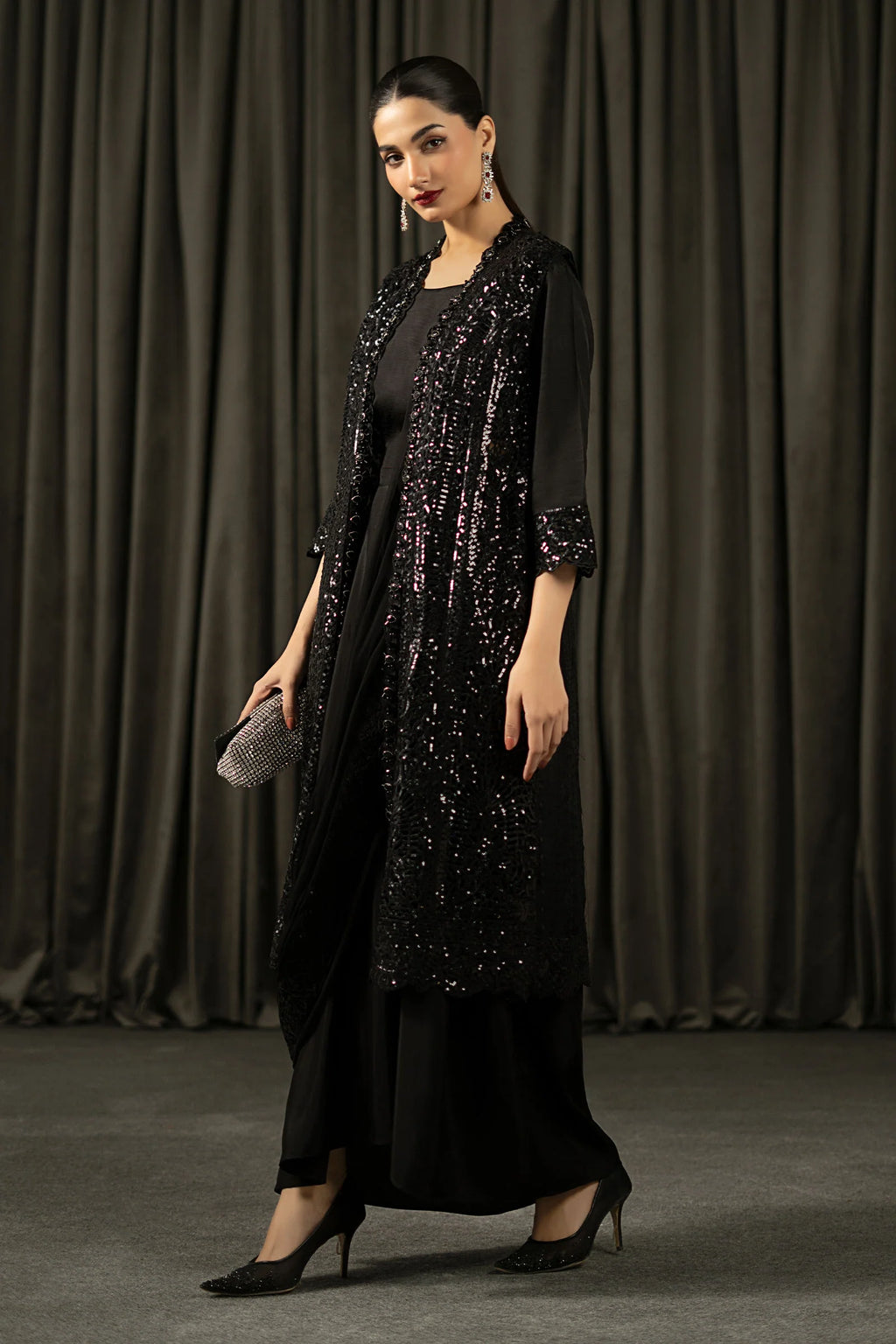 Maria.B. - 3 Piece Embroidered Organza Suit