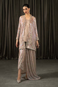Maria.B. - 3 Piece Embroidered Bamberg Chiffon Suit