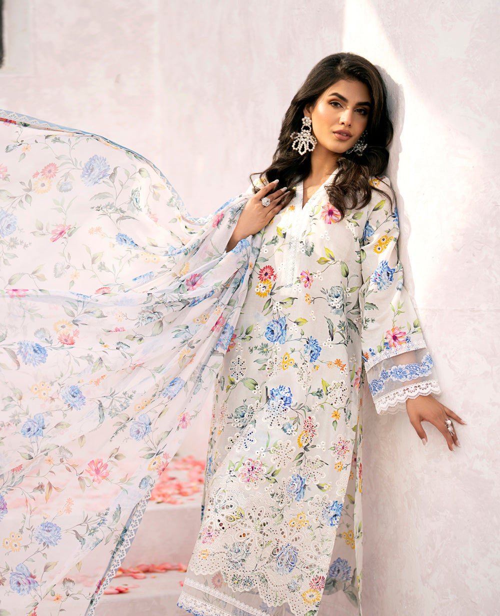 Xenia Formals | Summer Soiree Lawn | ZARIFA - Mirha Collections