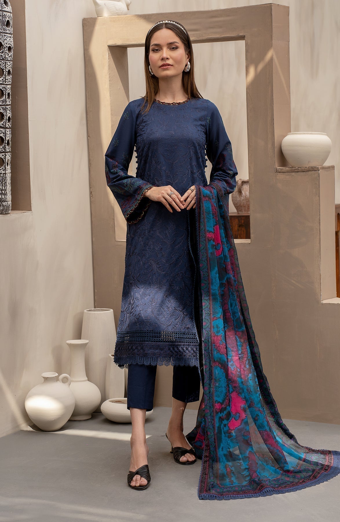Zarif | Festive Lawn | ZFL 08 SEEMAL - Mirha Collections