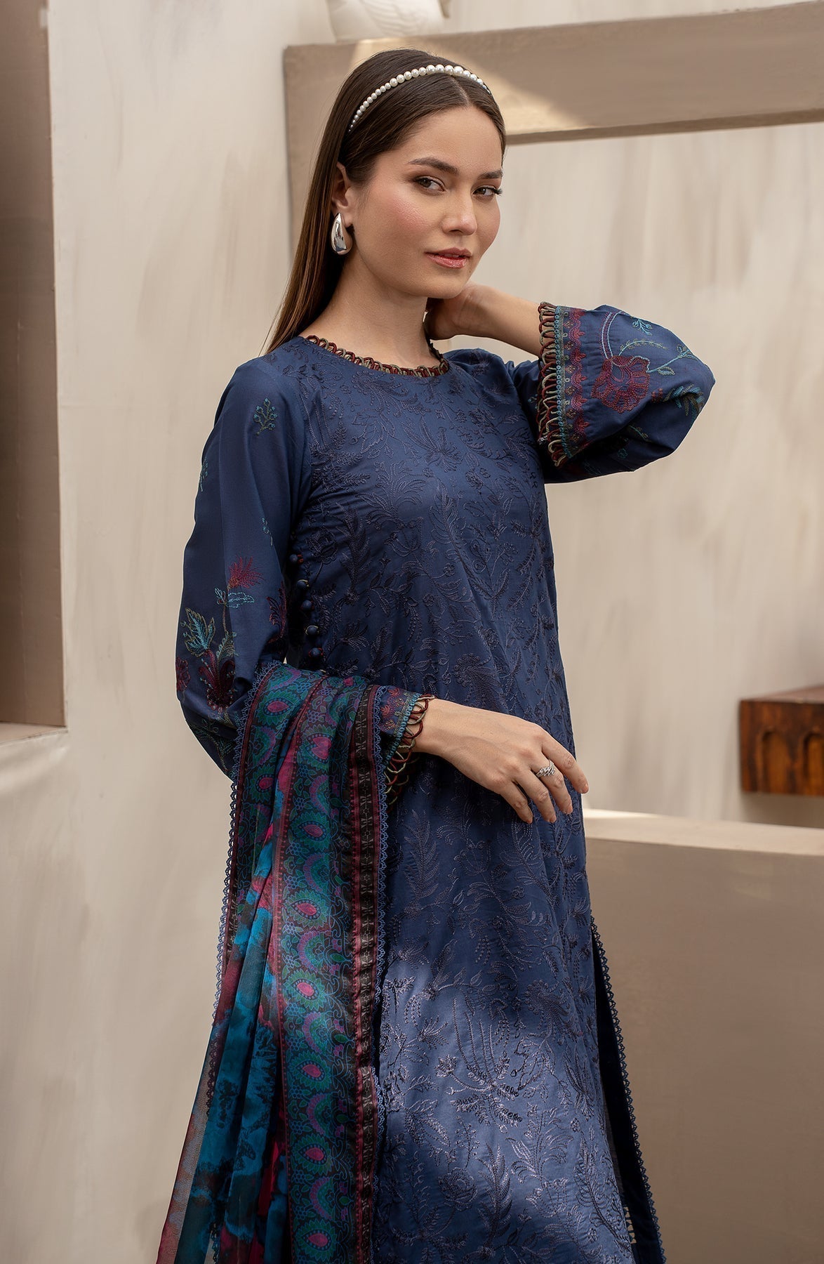 Zarif | Festive Lawn | ZFL 08 SEEMAL - Mirha Collections
