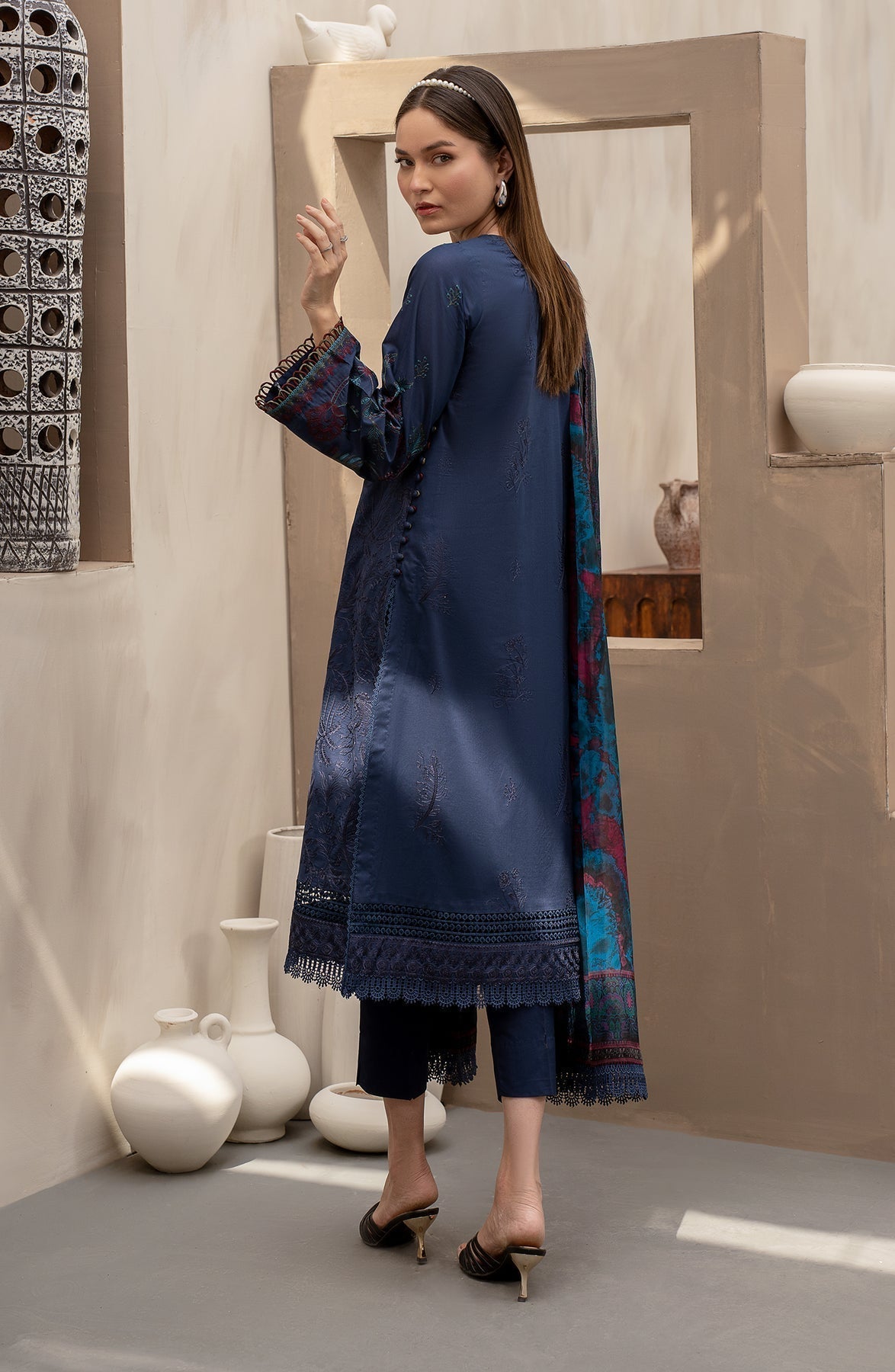 Zarif | Festive Lawn | ZFL 08 SEEMAL - Mirha Collections