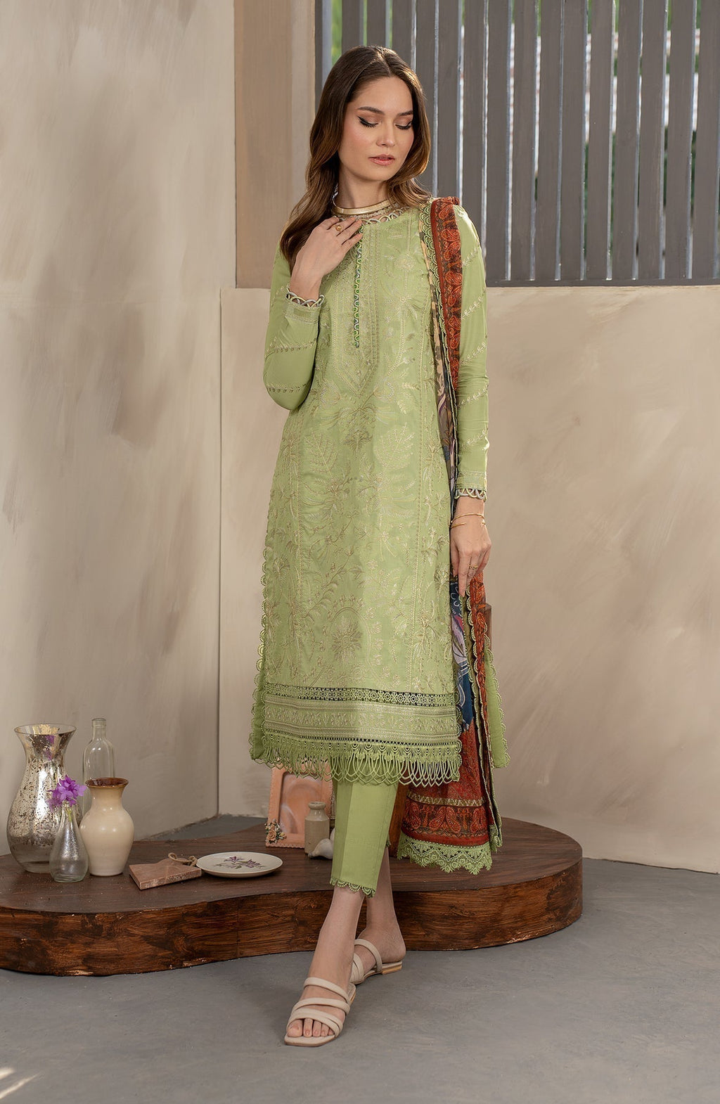 Zarif | Festive Lawn | ZFL 04 SENIHA - Mirha Collections