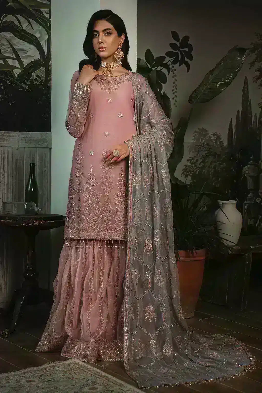 Zarif | LA ROSELLA Formals | ZLR 03 BLOOM - Mirha Collections