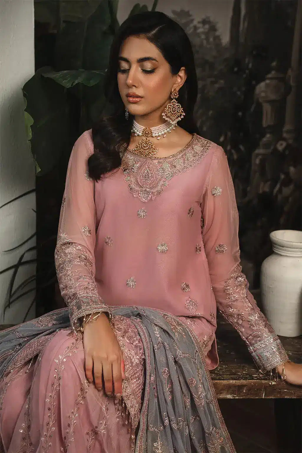 Zarif | LA ROSELLA Formals | ZLR 03 BLOOM - Mirha Collections