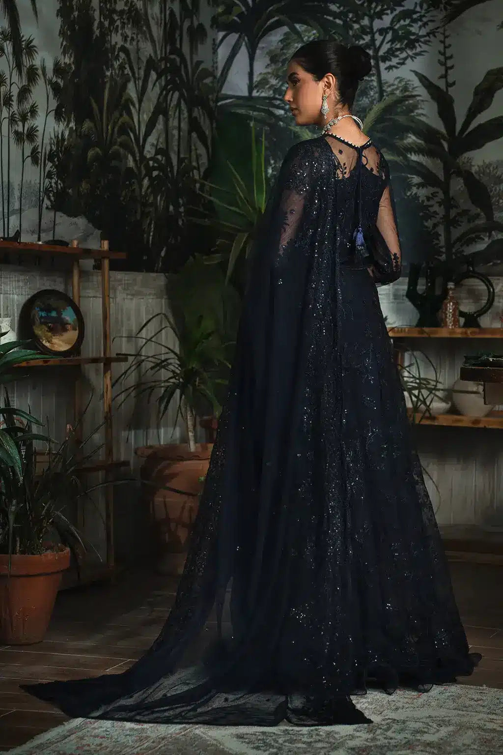 Zarif | LA ROSELLA Formals | ZLR 08 STARRY - Mirha Collections