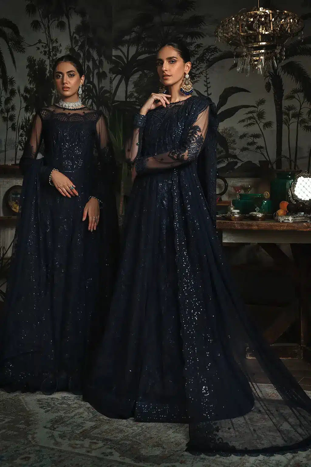 Zarif | LA ROSELLA Formals | ZLR 08 STARRY - Mirha Collections