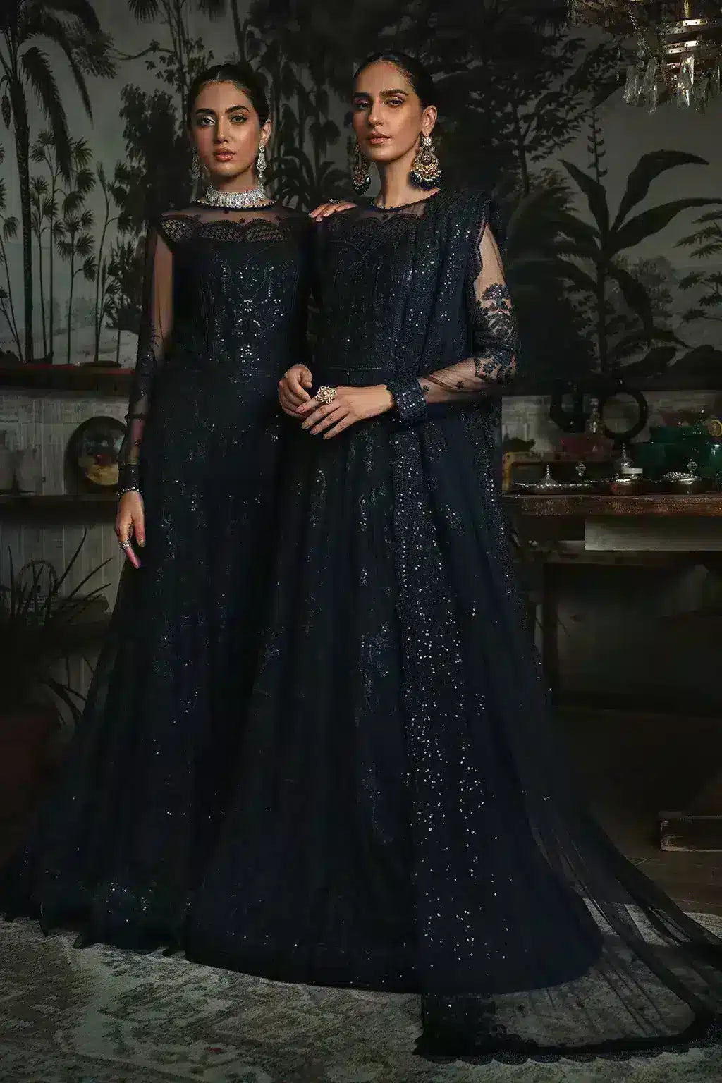 Zarif | LA ROSELLA Formals | ZLR 08 STARRY - Mirha Collections