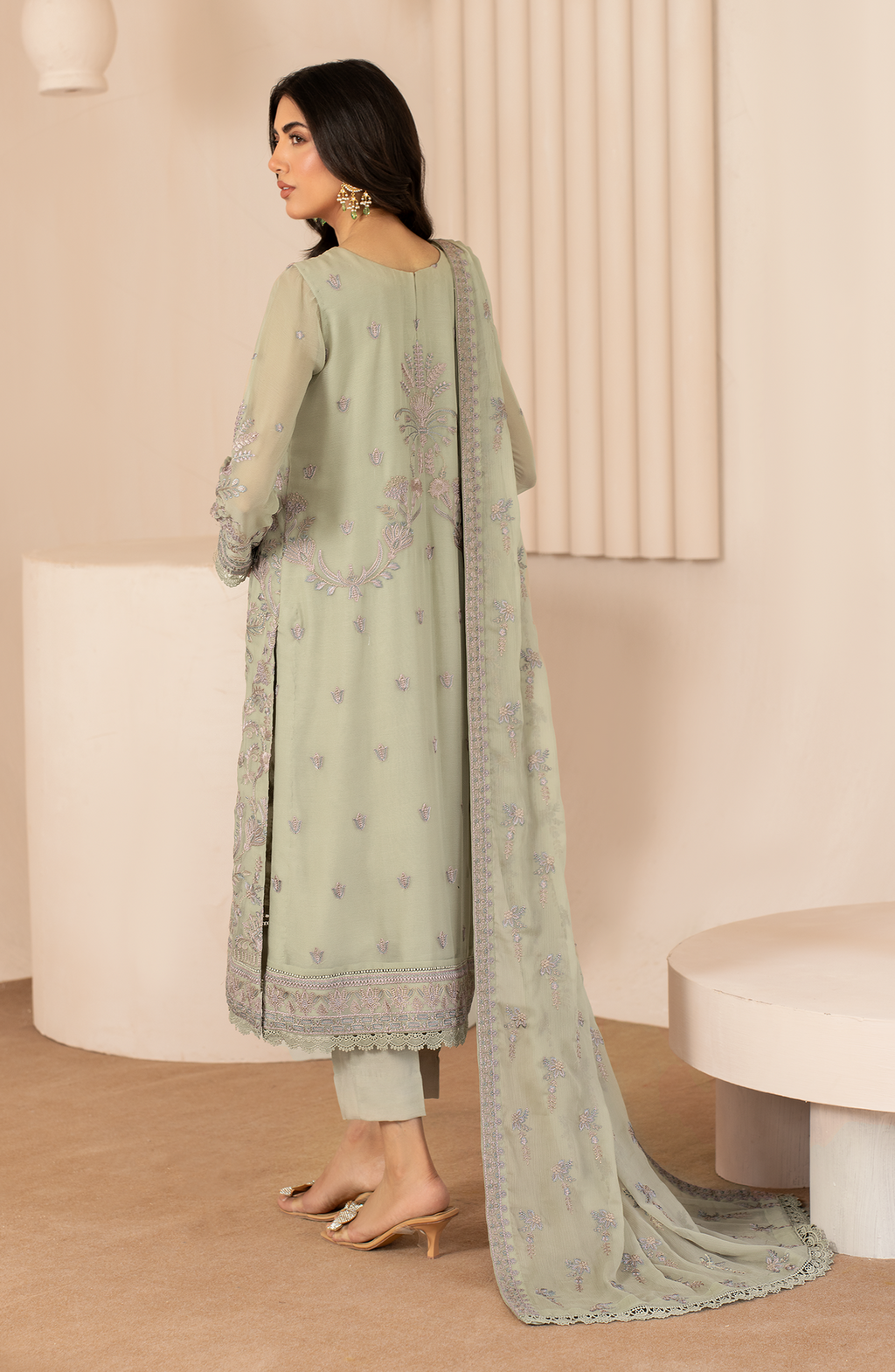 Zarif | Chiffon Edit | ZL 04 AFSA - Mirha Collections