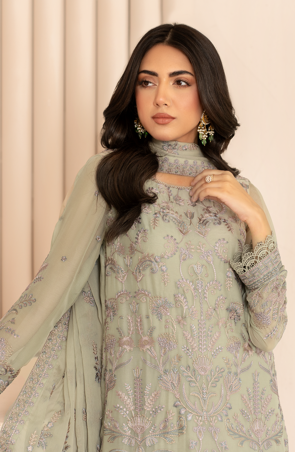Zarif | Chiffon Edit | ZL 04 AFSA - Mirha Collections
