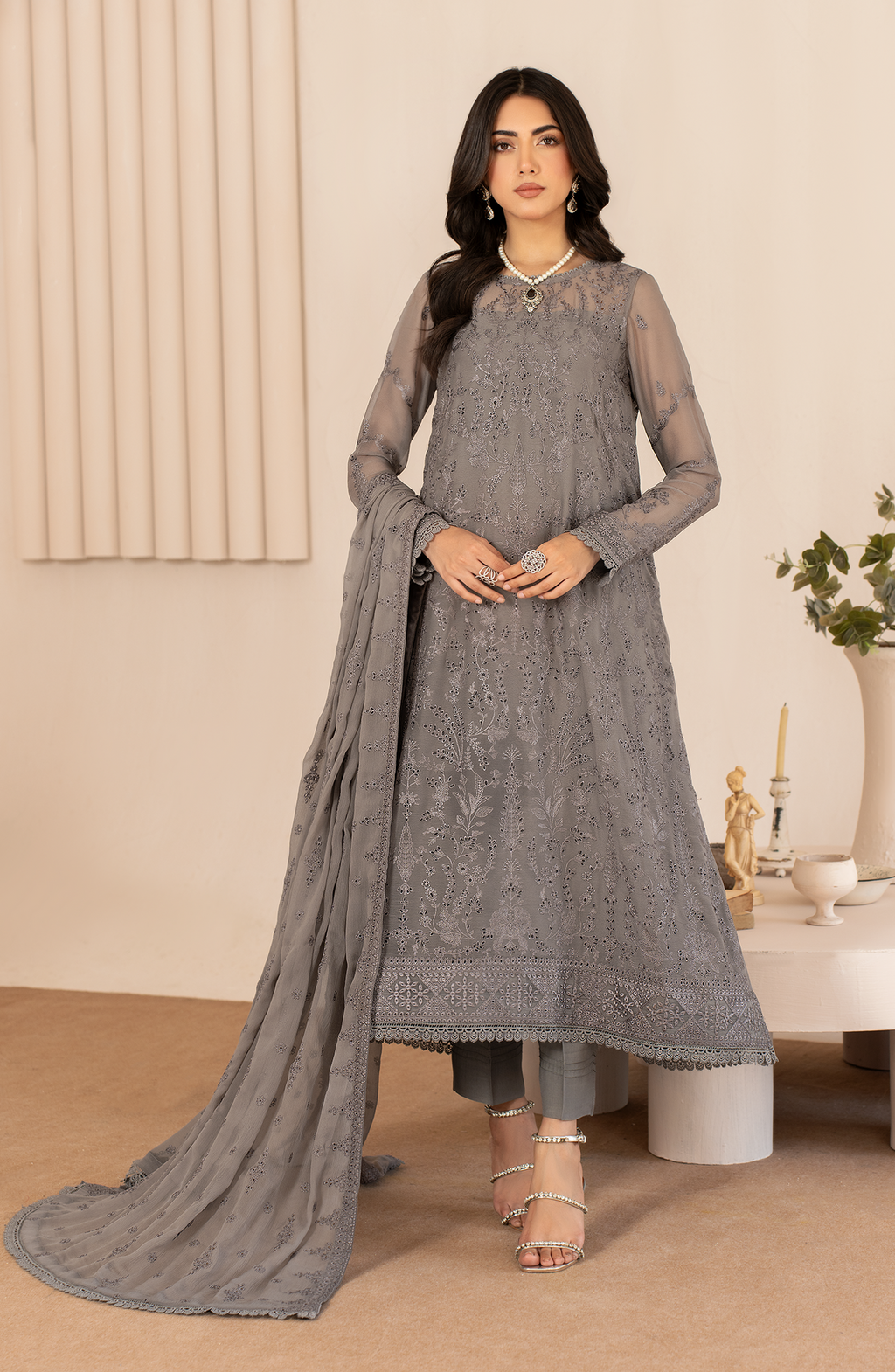 Zarif | Chiffon Edit | ZL 05 AYMAH - Mirha Collections