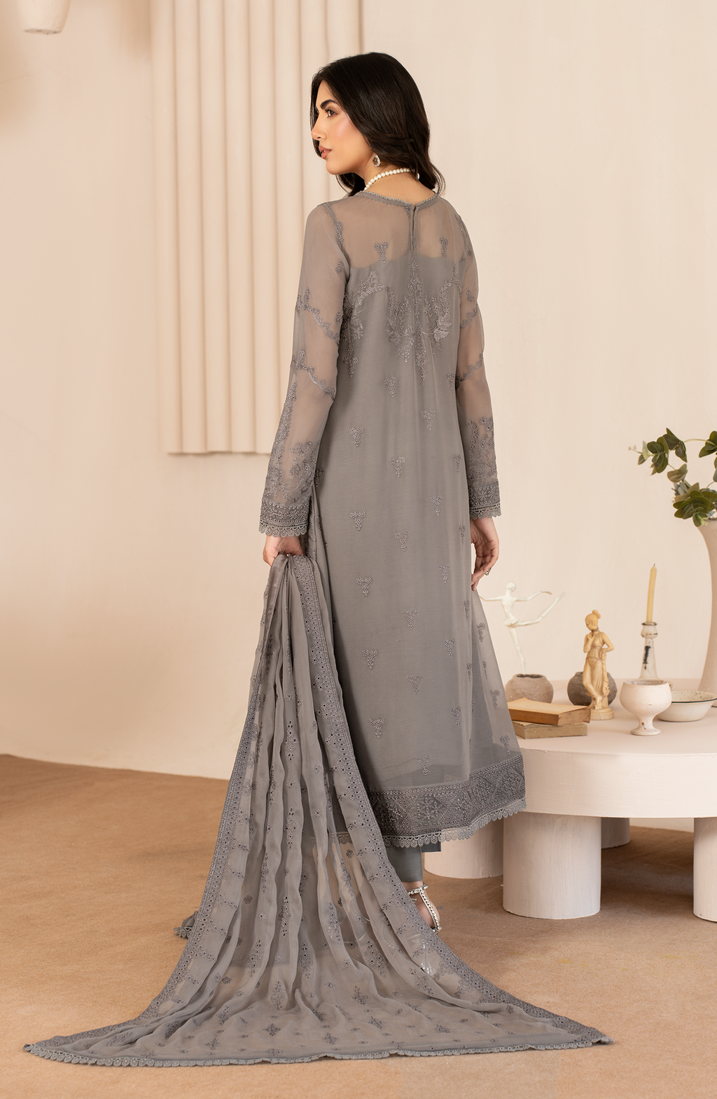 Zarif | Chiffon Edit | ZL 05 AYMAH - Mirha Collections