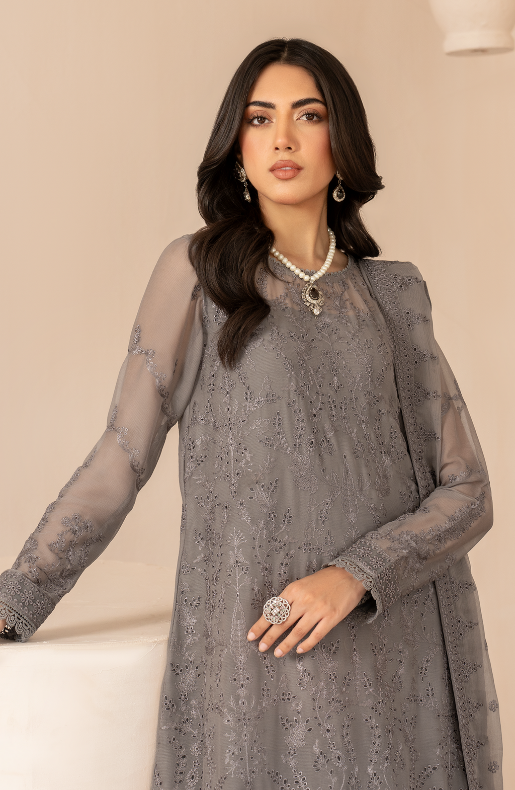 Zarif | Chiffon Edit | ZL 05 AYMAH - Mirha Collections