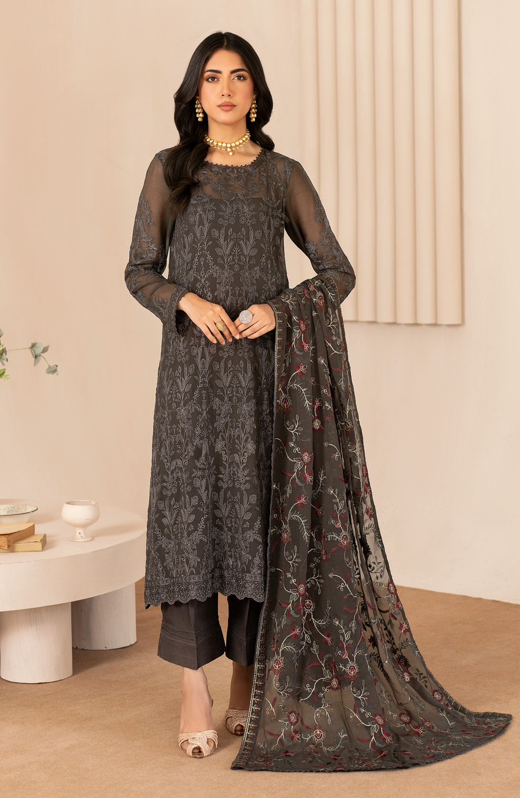 Zarif | Chiffon Edit | ZL 01 FAHIMA - Mirha Collections