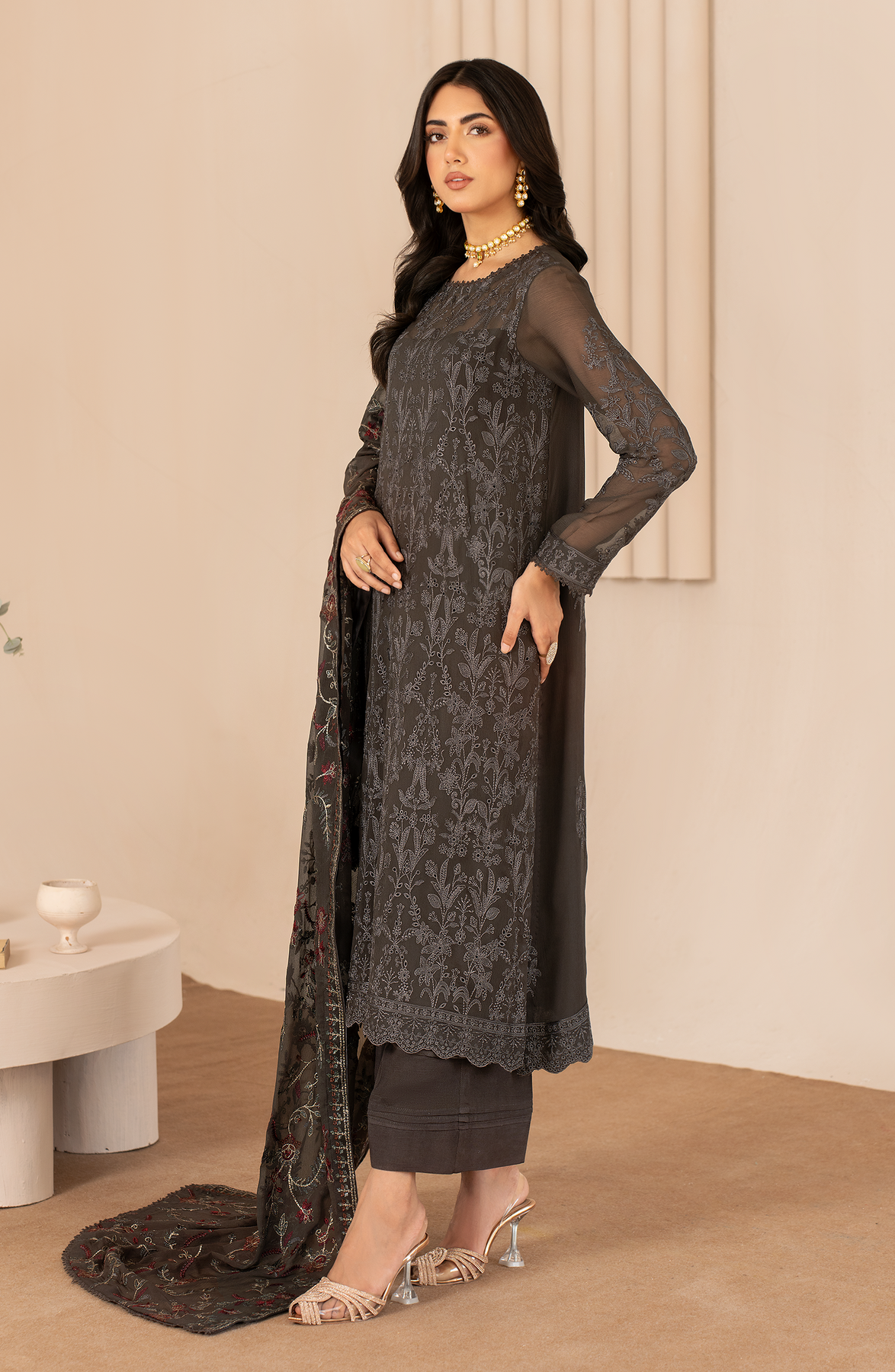 Zarif | Chiffon Edit | ZL 01 FAHIMA - Mirha Collections