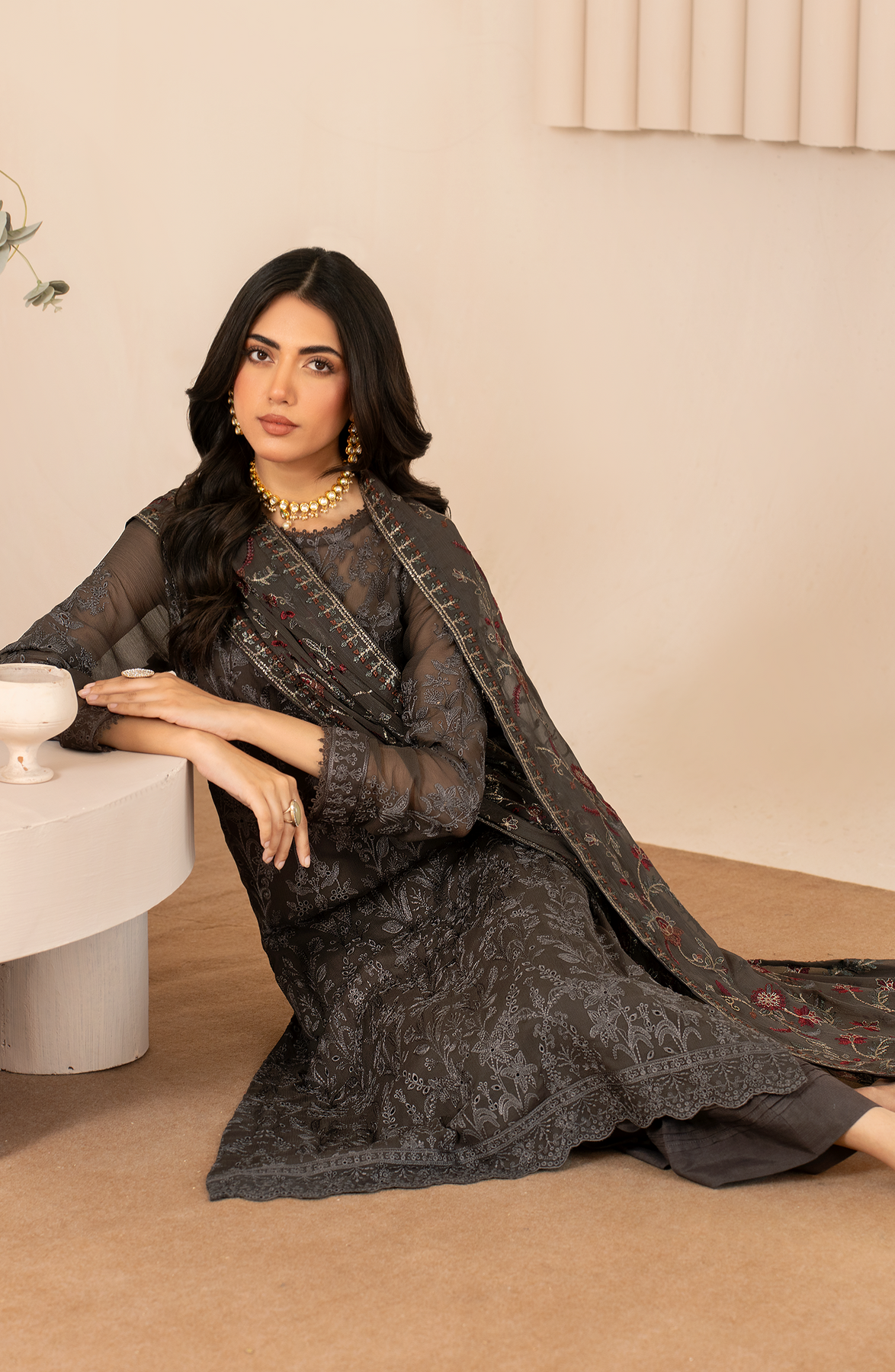 Zarif | Chiffon Edit | ZL 01 FAHIMA - Mirha Collections