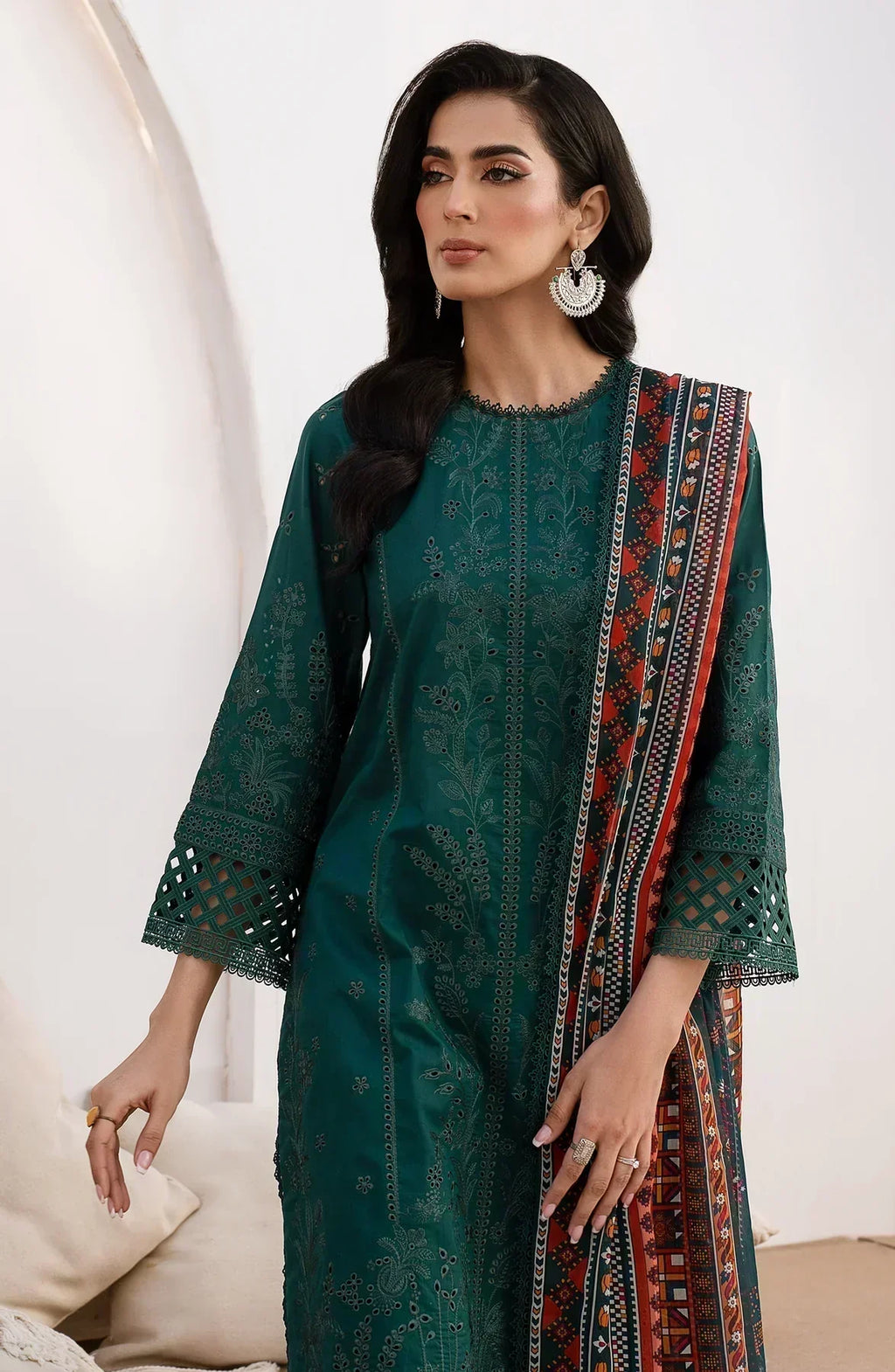 Zarif | Eid Lawn 24| ZL 01 MAPLE - Mirha Collections