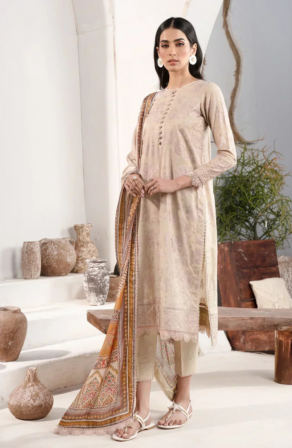 Zarif | Eid Lawn 24| ZL 08 DIVAH - Mirha Collections