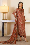Zarif | Prints 24 | ZSP 06 BRONZE - Mirha Collections