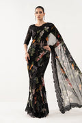 Maria.B. - Embroidered Chiffon Saree