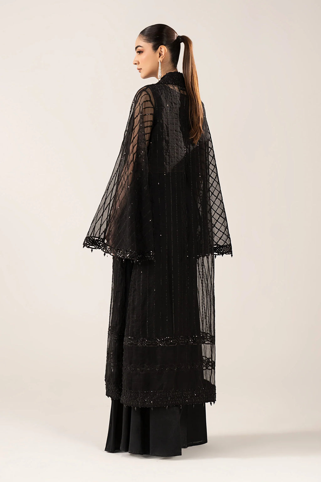 Maria.B. - 3 Piece Embroidered Organza Suit