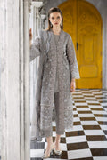 Maria.B. - 3 Piece Embroidered Organza Suit