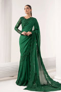 Maria.B. - Embroidered Chiffon Saree