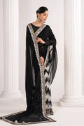 Maria.B. - Embroidered Chiffon Saree