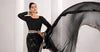 Maria.B. - Embroidered Chiffon Saree