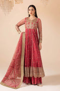 Maria.B. - 3 Piece Embroidered Net Suit