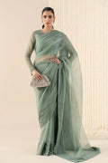 Maria.B. - Embellished Organza Saree