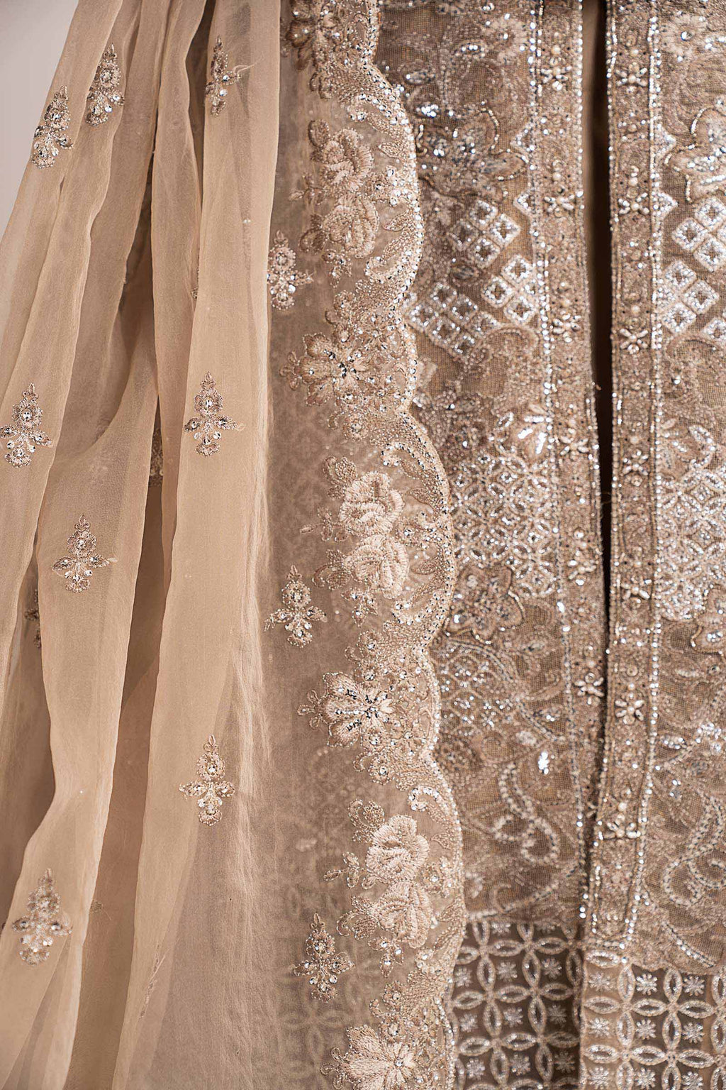 Maria.B. - 3 Piece Embroidered Net Suit