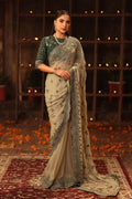 Maria.B. - Embroidered Chiffon Saree
