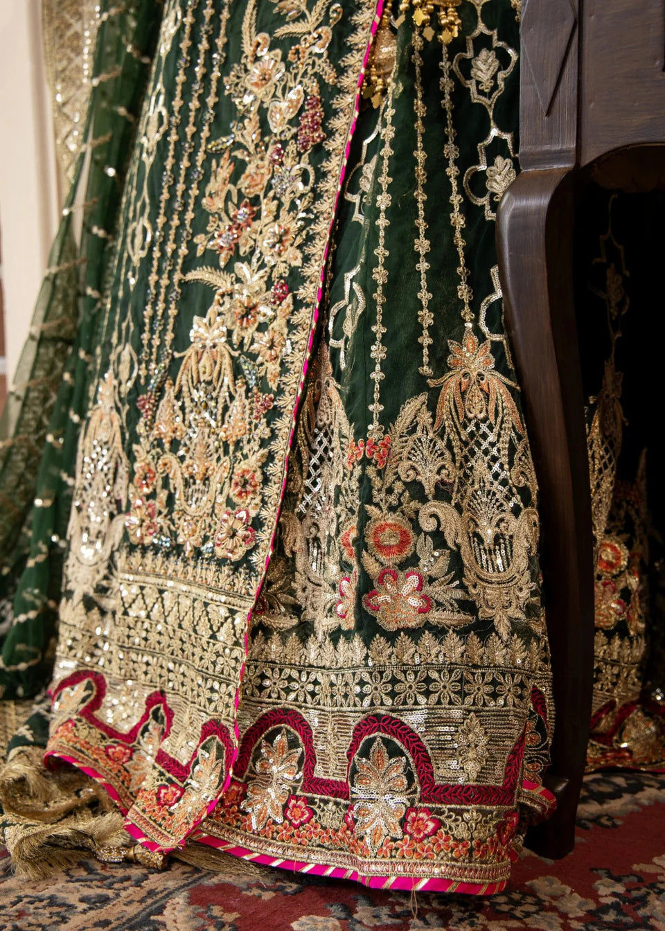 Areesha - Emerald Glow - Mirha Collections