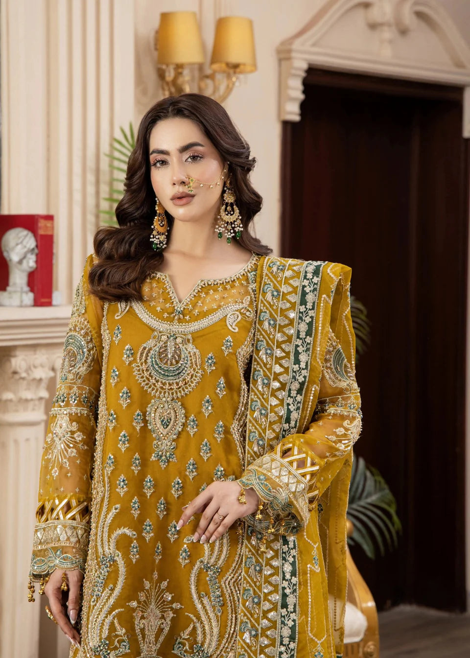 Areesha - Marigold Spark - Mirha Collections