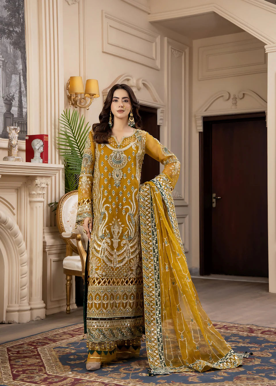 Areesha - Marigold Spark - Mirha Collections