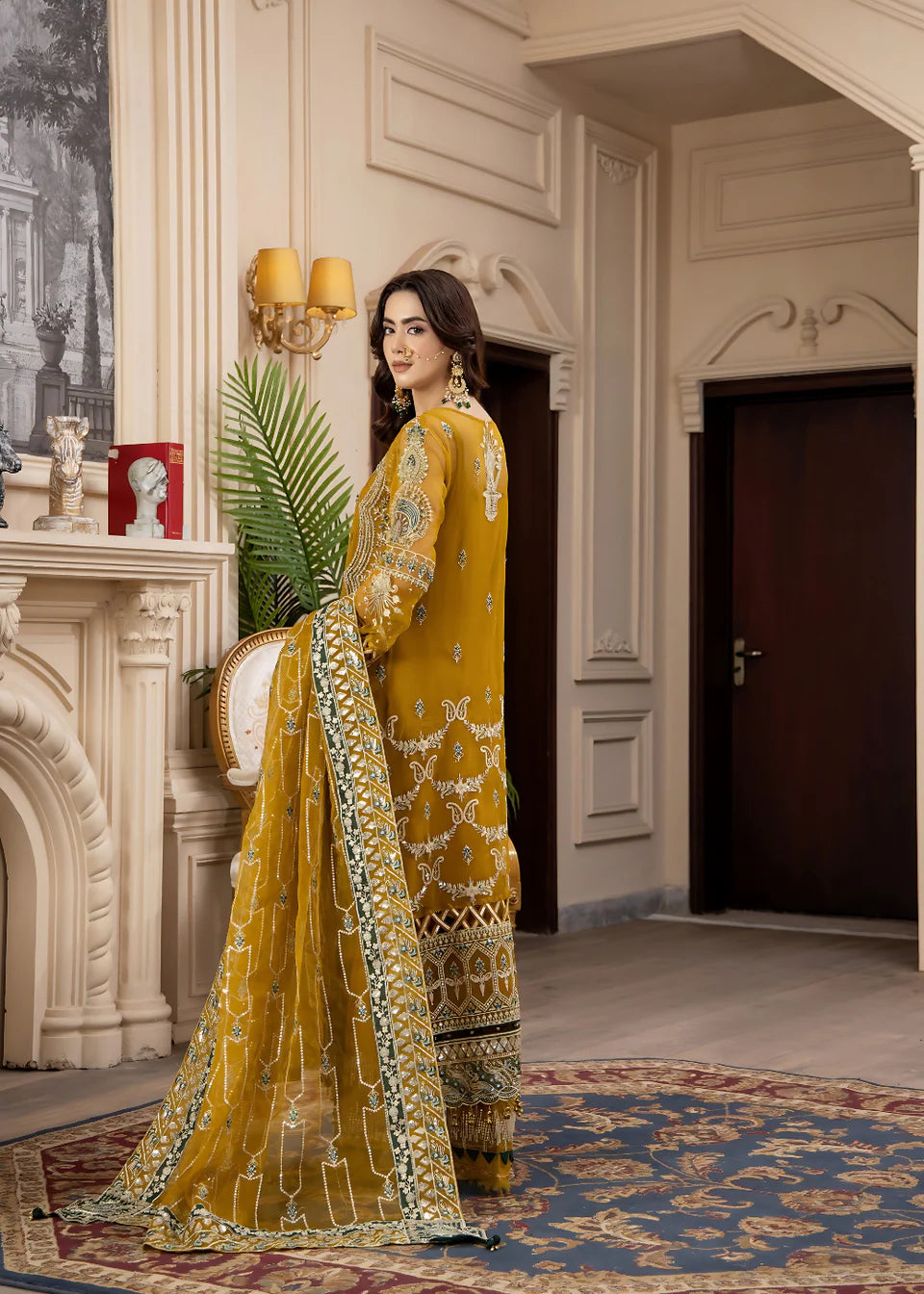 Areesha - Marigold Spark - Mirha Collections