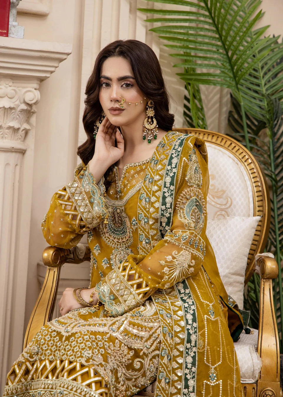 Areesha - Marigold Spark - Mirha Collections