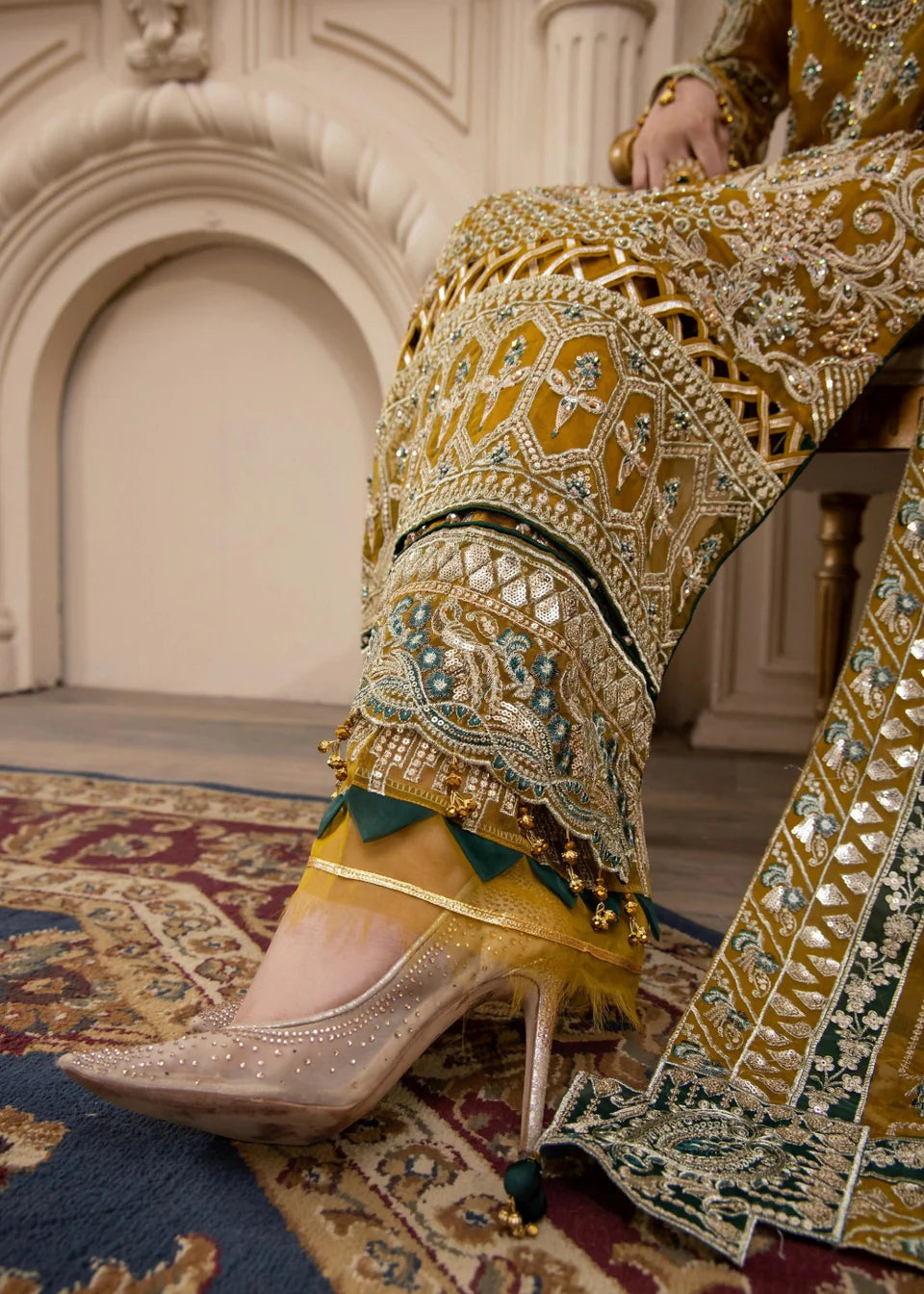 Areesha - Marigold Spark - Mirha Collections