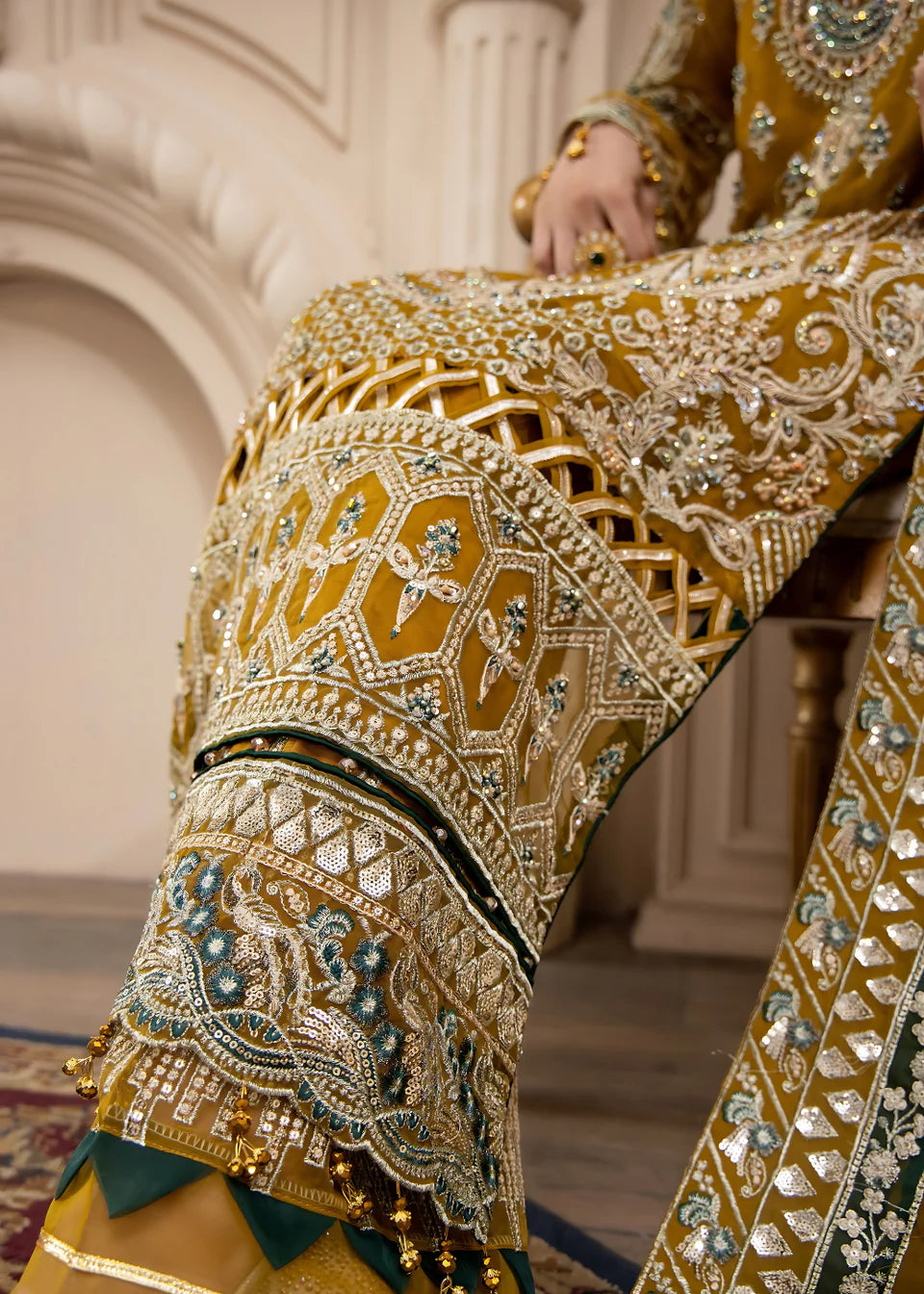 Areesha - Marigold Spark - Mirha Collections