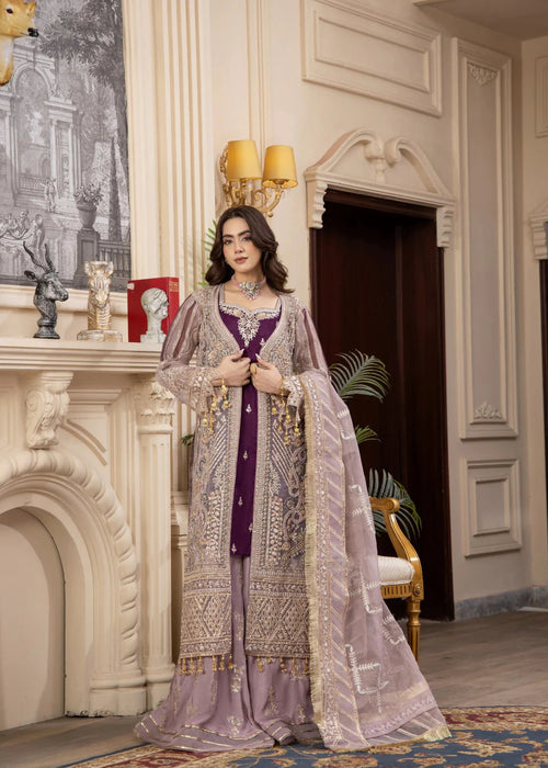 Areesha - Royal Lilac - Mirha Collections