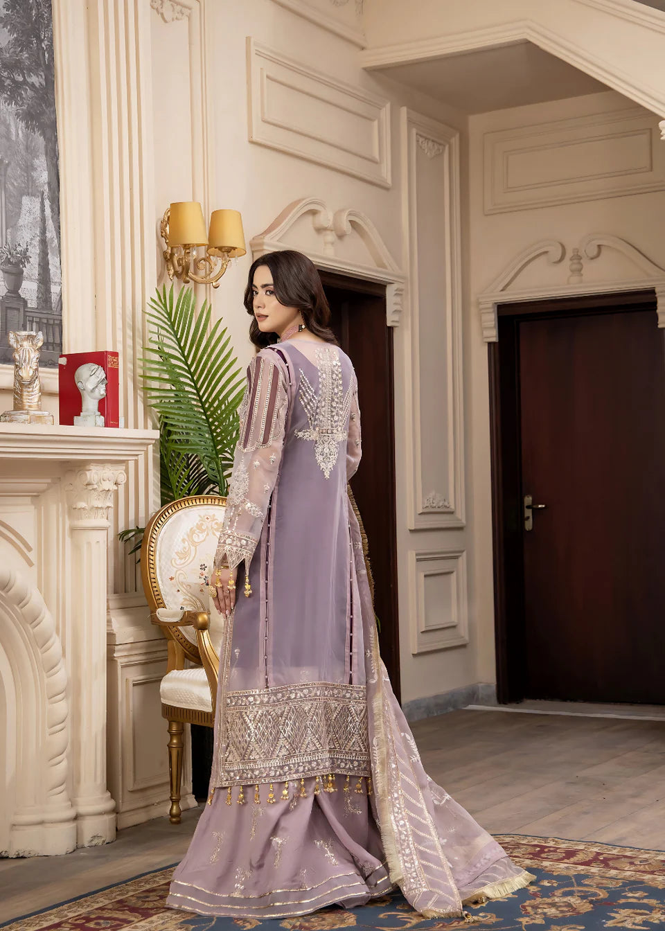 Areesha - Royal Lilac - Mirha Collections
