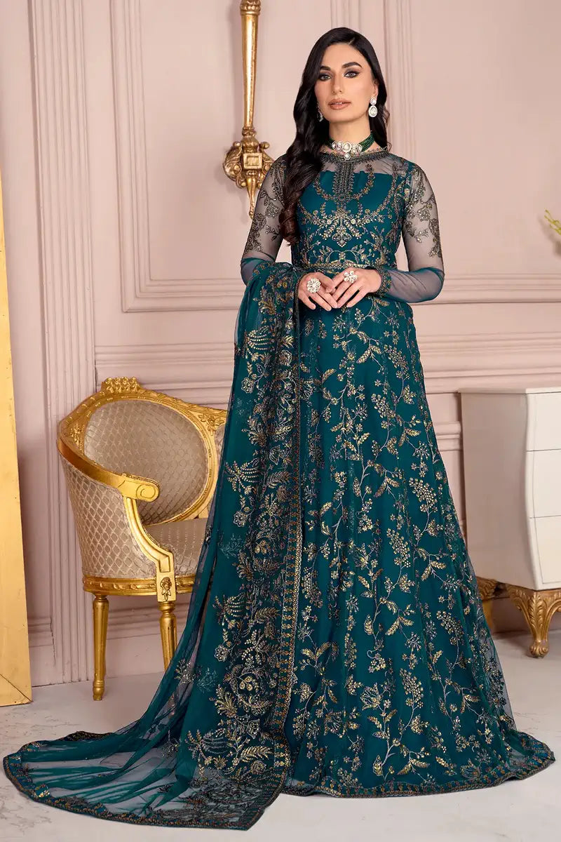Zarif | Afreen Formals | ZA 01 EVERGREEN - Mirha Collections