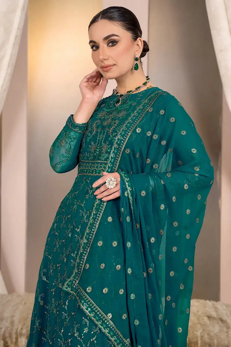 Zarif | Afreen Formals | ZA 07 TROPICAL - Mirha Collections