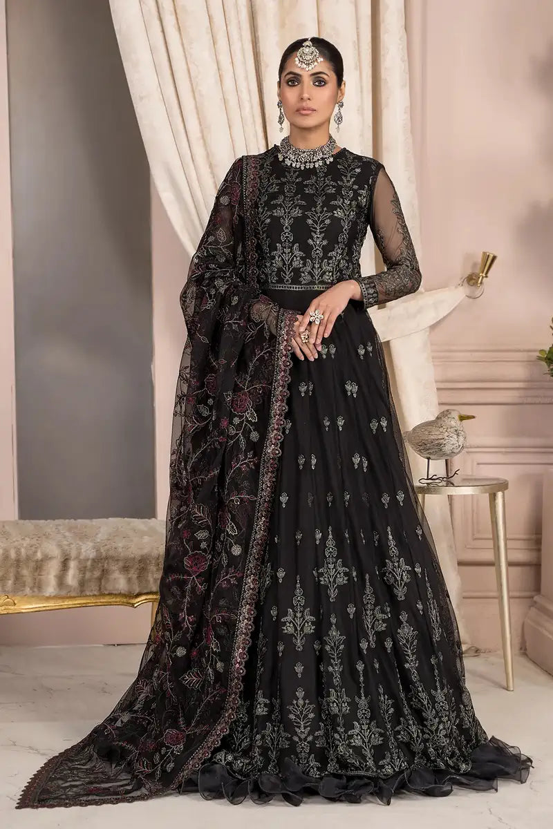 Zarif | Afreen Formals | ZA 03 Black AFFAIR - Mirha Collections