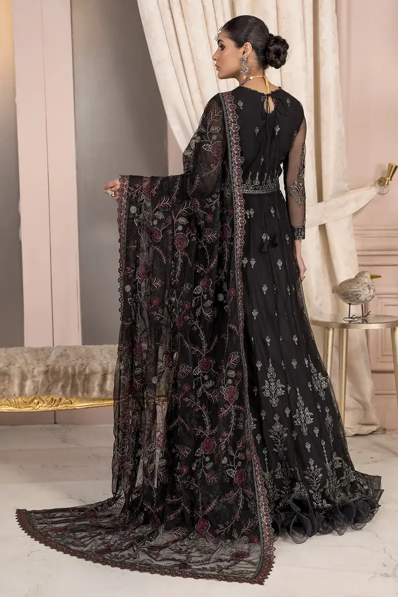 Zarif | Afreen Formals | ZA 03 Black AFFAIR - Mirha Collections