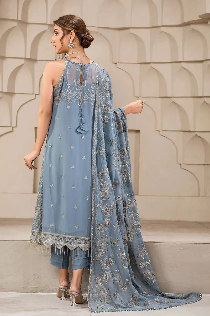 Zarif | Falak Formals | ZF 05 BLUE BELL - Mirha Collections