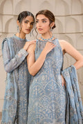 Zarif | Falak Formals | ZF 05 BLUE BELL - Mirha Collections